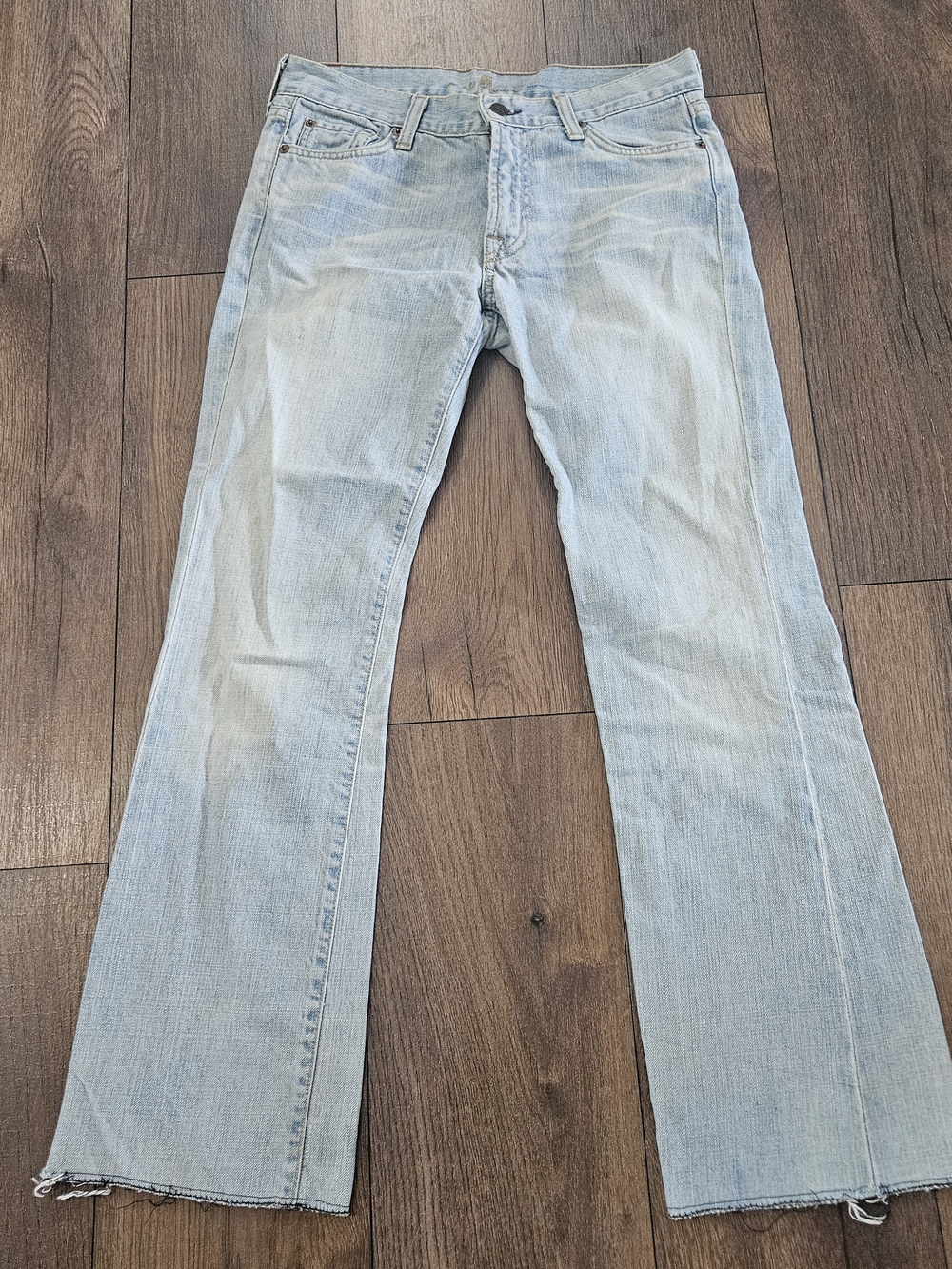 7 For All Mankind Light Wash Denim Jeans Size 28